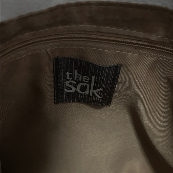 The Sak Deena Flap Elegant Cream Leather Crossbody - Picture 5 of 16